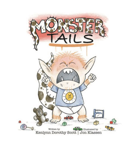 Monster Tails: A Green Eyed Boy Named Harvey